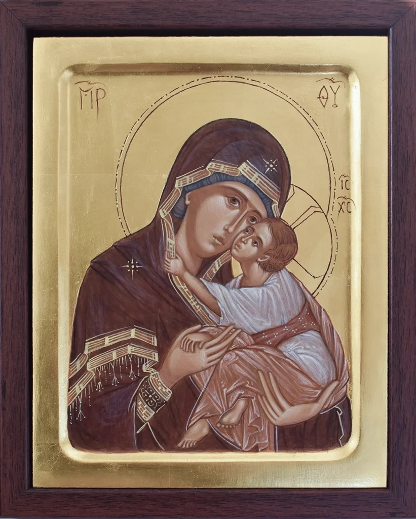 Пресвета Богородица Дечанска, аутор Данка Мишевић